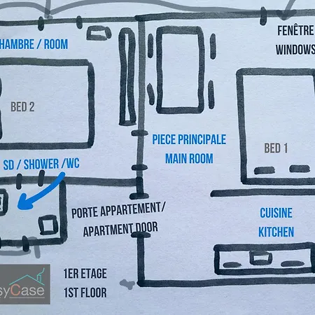 Daire Cosy Proche Paris La Defense *
